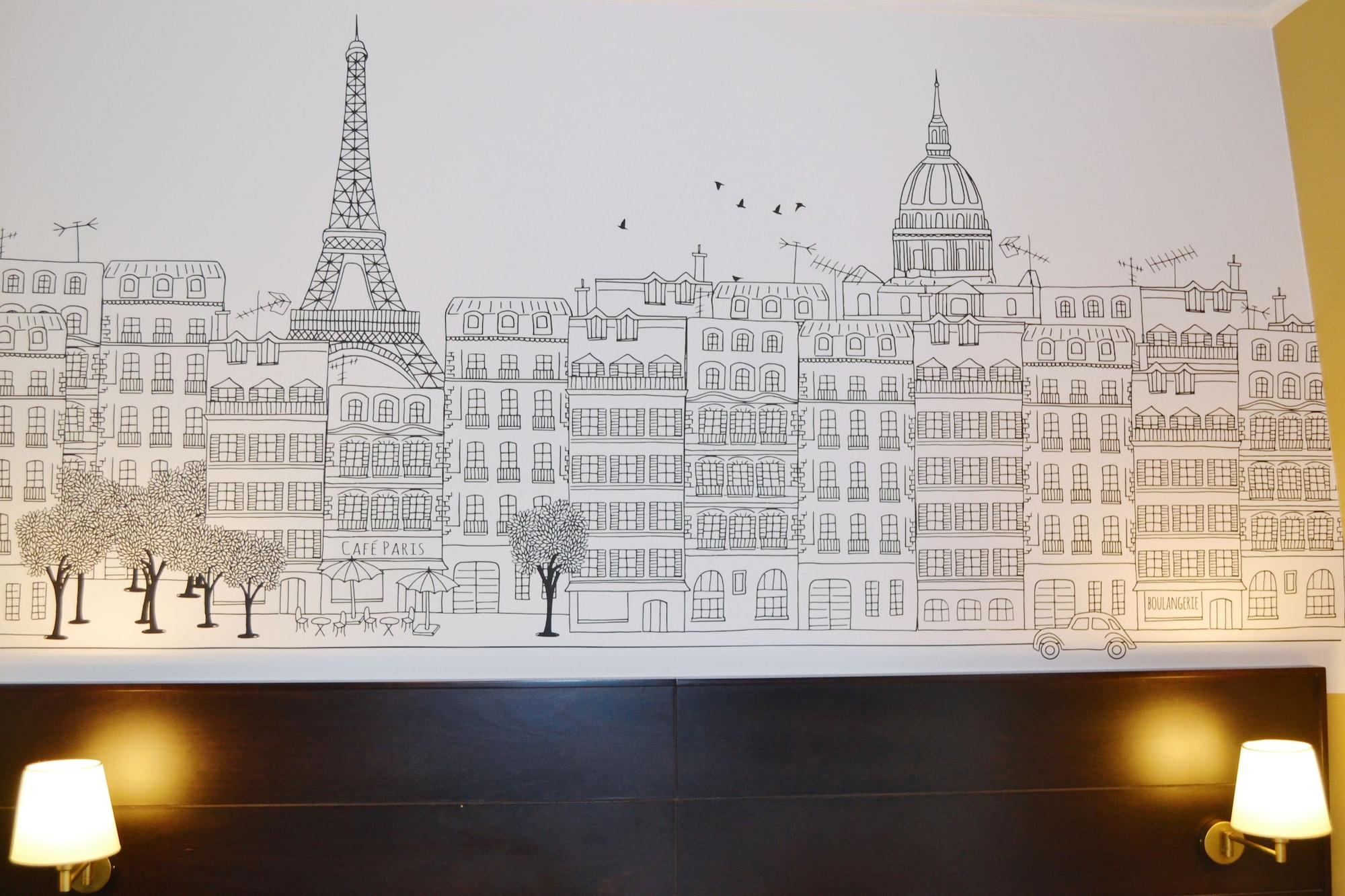 โรงแรมเดอ เอ็กซ์โปซิชิยง ตูร์ ไอเฟล ปารีส ภายนอก รูปภาพ